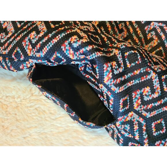 Trina Turk size 4 geometric strapless dress NWT pockets - Picture 4 of 5